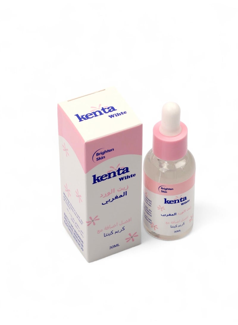 Kenta white Moroccan Rose Oil 30ml - Image 2